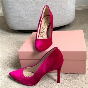 Sam Edelman velvet pump size 8